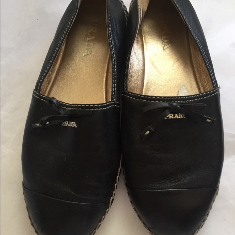Authentic Prada espadrilles